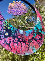 Moon Ring Art-8 inches