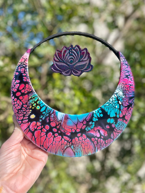 Moon Ring Art-8 inches