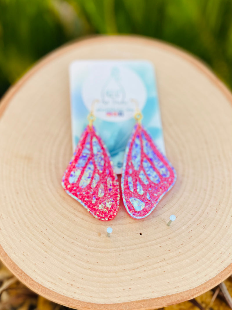 Resin Earrings🦋 Butterfly Wings