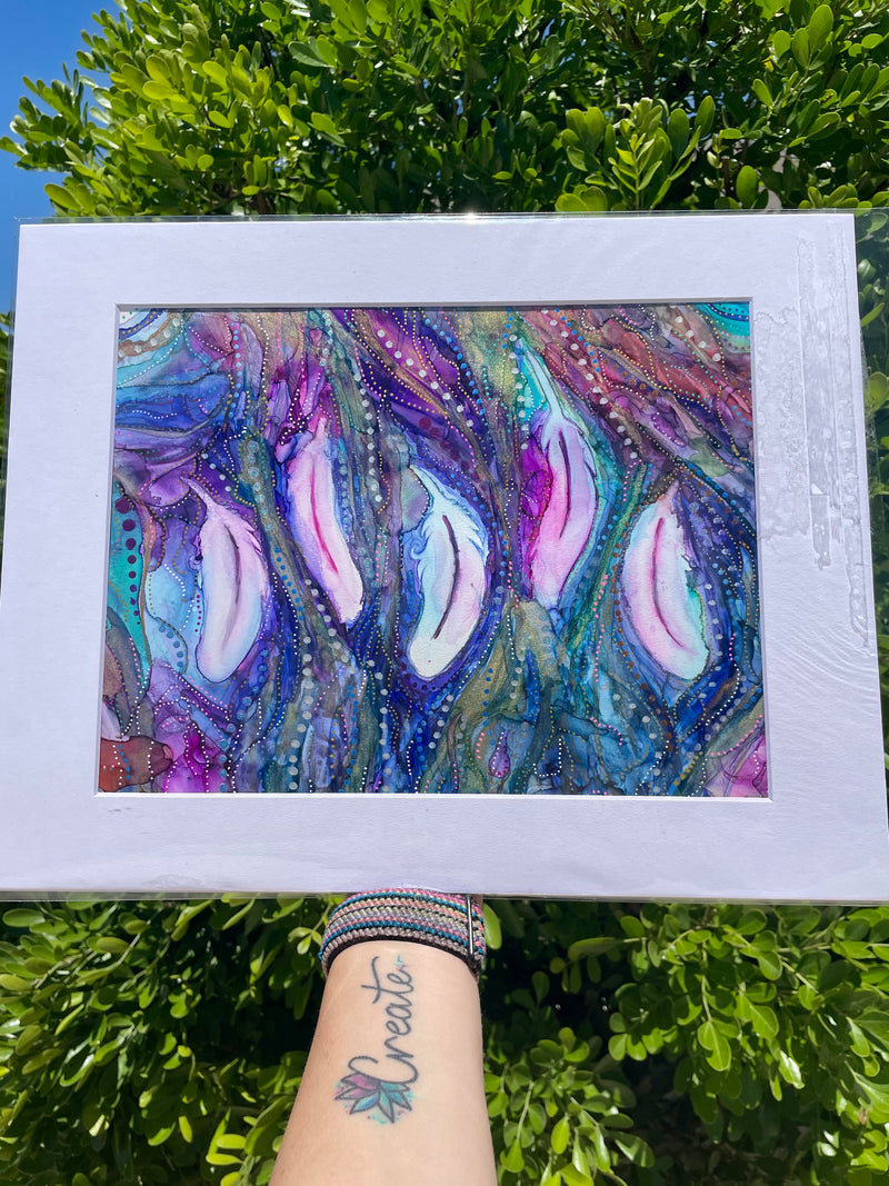 Artwork-feather magic