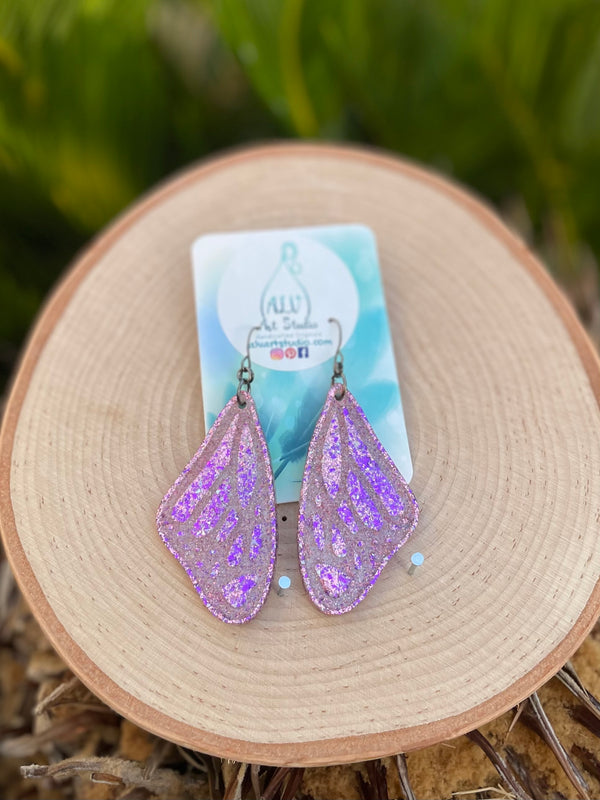 Resin Earrings🦋 Butterfly Wings