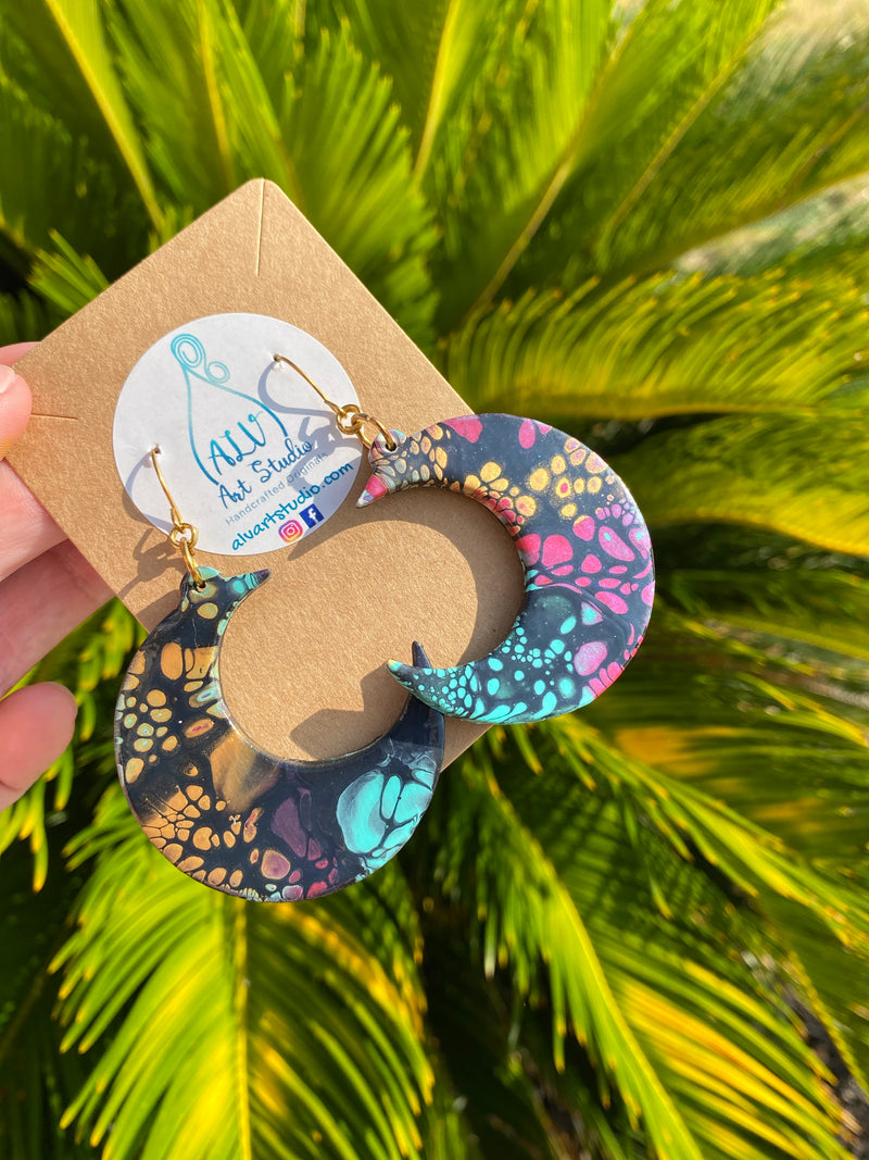 Moon Earrings