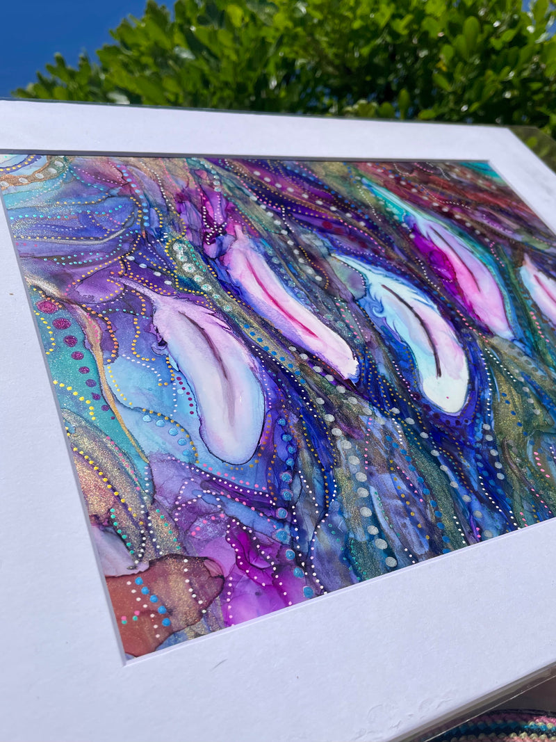 Artwork-feather magic